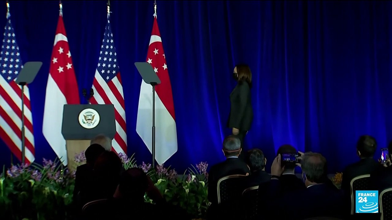 US VP Harris accuses China of 'intimidation' in disputed seas