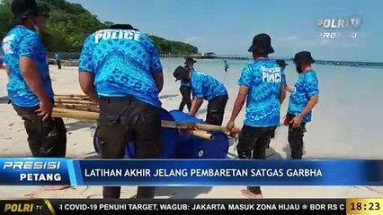 Live Report Pasukan Garuda Bhayangkara Berlatih Kekompakan Jelang Pembaretan