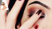Beginners Glittery Smokey Eye Makeup Tutorial _ How To Apply Eyeshadow
