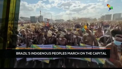 FTS 8:30 25-08: Brazil´s indigenous people march on the capital