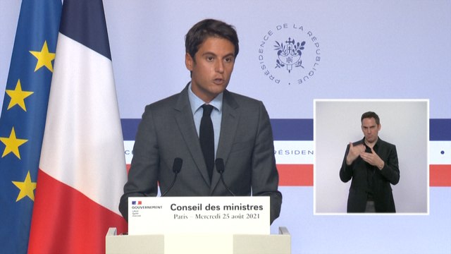 Rentrée des classes, rappel de vaccin, Afghanistan... ce qu’il faut retenir des annonces de Gabriel Attal