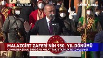 Cumhurbaşkanı Erdoğan: Anadolu'nun Orhun Abideleri denebilecek Ahlat mezar taşları, milletimize ait tapu senetleridir