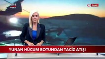 Yunanistan Sahil Güvenlik Ekipleri Türk Teknesine Taşla Saldırdı - TGRT Haber