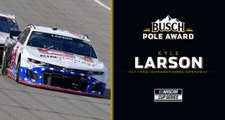 Kyle Larson earns Busch Pole for regular-season finale at Daytona