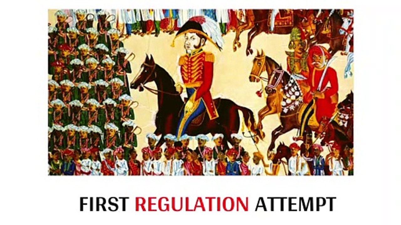 UPSC Regulating Act of 1773 Entry of British Government in India Central administration in India