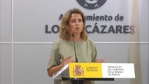 La Ministra Teresa Ribera visita el Mar Menor