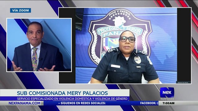 Entrevista a la Sub Comisionada Mery Palacios, sobre la violencia doméstica en Panamá - Nex Noticias