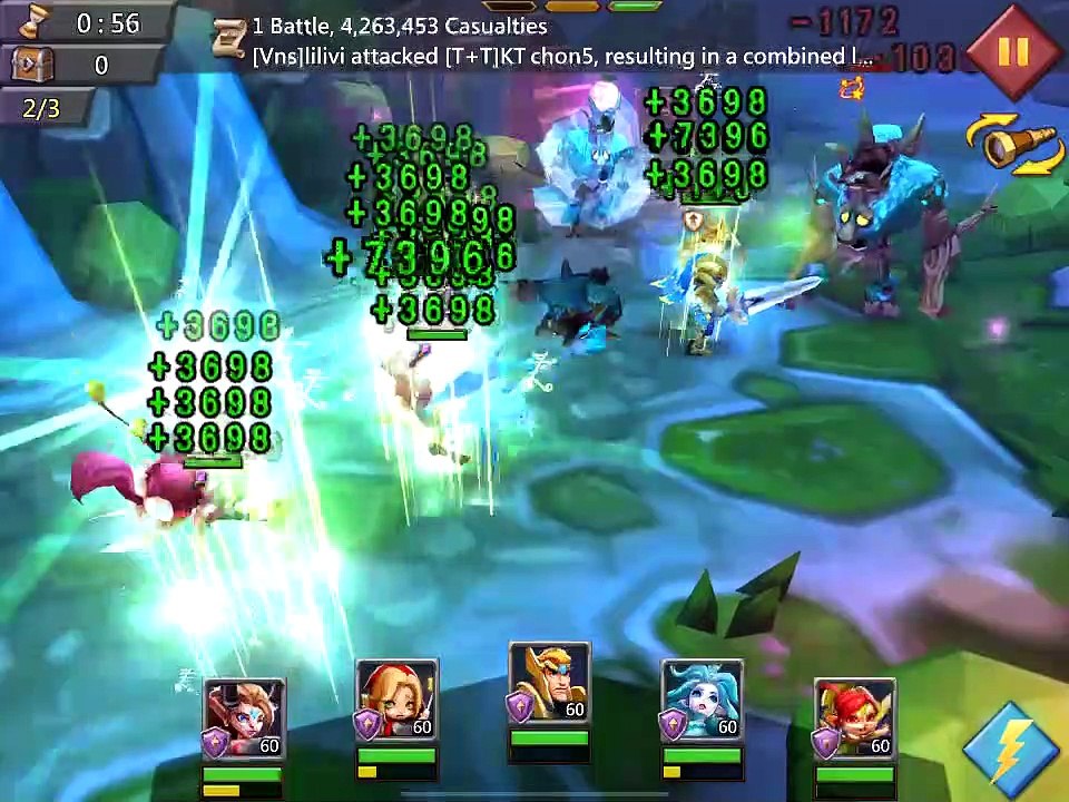 Lords Mobile - 5 Perilous Wood, Auto - Limited Challenge: Dark Disaster