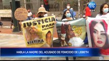 Madre de acusado en asesinato de Libeth Baquerizo da entrevista reveladora