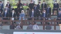 Cumhurbaşkanı Erdoğan, atlı gösterileri izledi