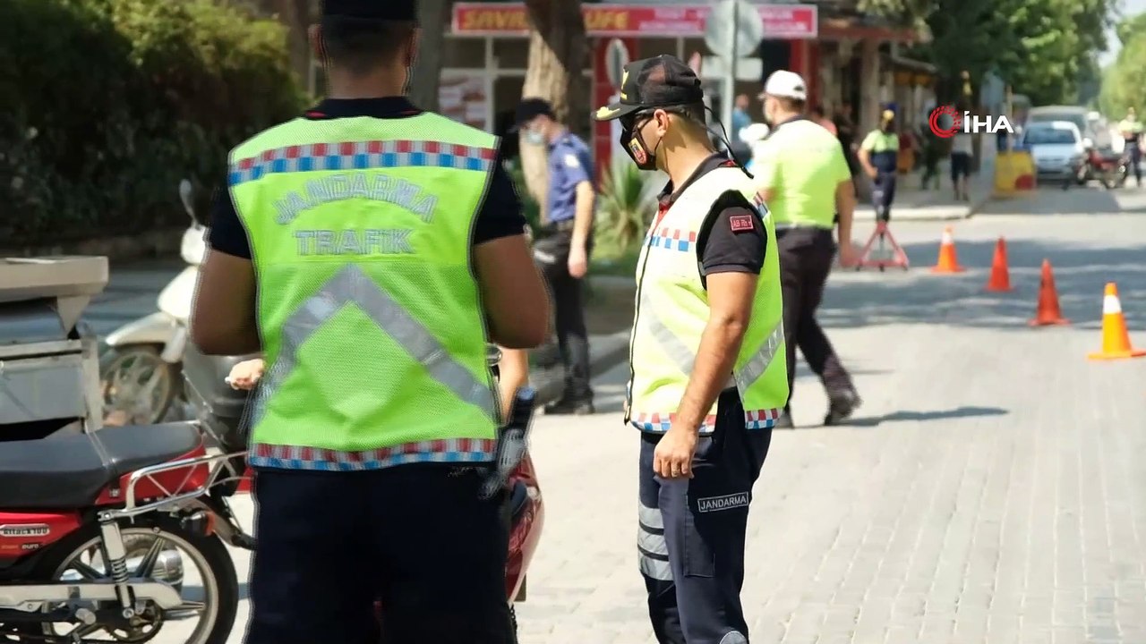 - Manisa'da jandarma ve emniyetten ortak trafik denetimi