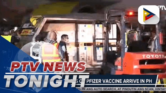 Over 360-K doses of Pfizer vaccine arrive in PH