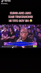 CHAD KINIS ANSWER TITO BOY'S QUESTION