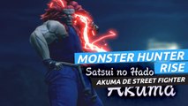 Monster Hunter Rise x Street Fighter: Akuma