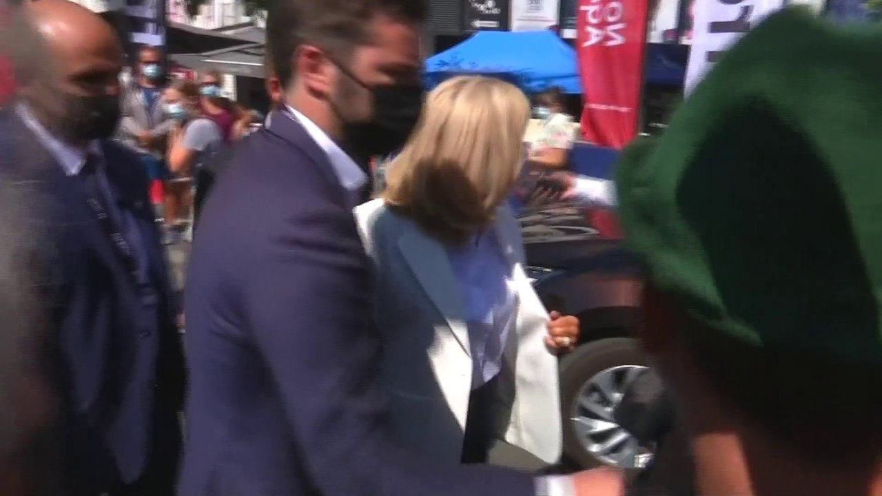 Brigitte Macron au festival du film francophone d'Angoulême: "Tout le monde a hâte que la vie reprenne, et le cinéma c'est la vie"