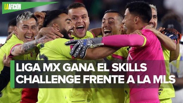 Cabecita Rodríguez fue el héroe y Liga MX ganó el All-Star Skills Challenge