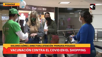Vacunación contra el Covid en el Shopping