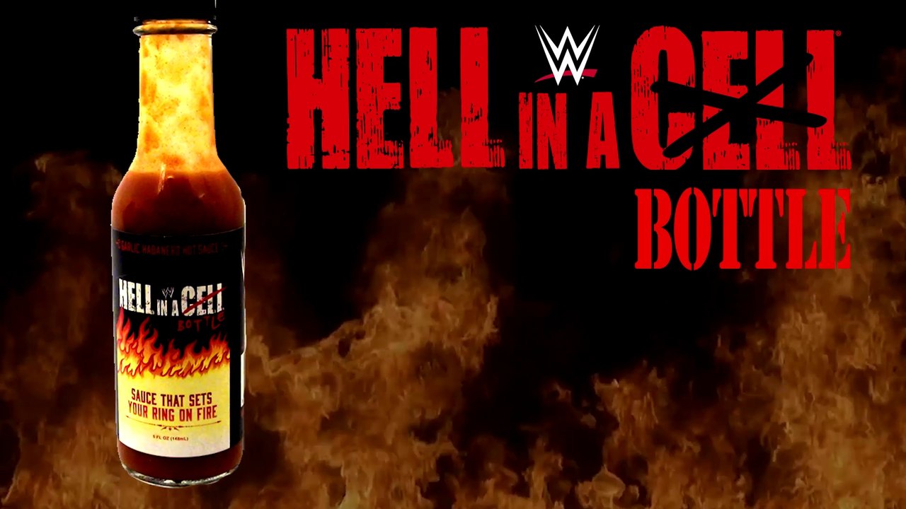 There's a WWE HELL in a ̶̶̶̶ BOTTLE HOT SAUCE??
