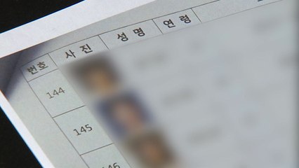 미혼 여성 공무원 150여 명 명단 작성해 비서관 건네 / YTN