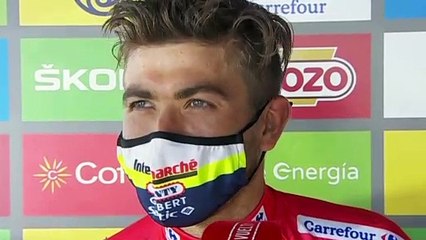 Tour d'Espagne 2021 - Odd Christian Eiking : "I hope I can keep the jersey tomorrow"