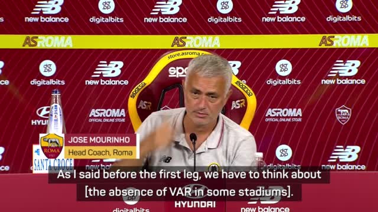 Teams must adapt with no VAR for Europa Conference League - Mourinho