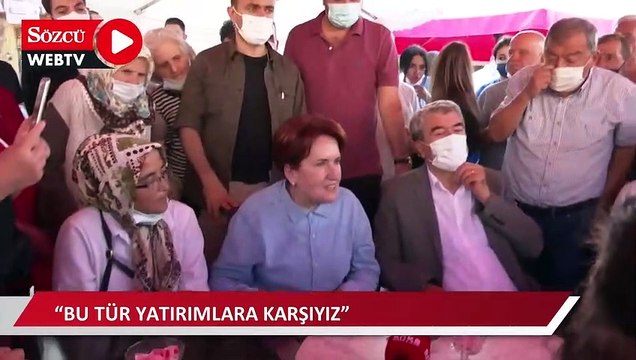 Akşener'den sel bölgesinde HES tepkisi: Yarını hesaplamadan atılan adımların yanlışlığını gördük
