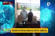 PNP detiene a pareja de tenderos que pretendía huir con 900 soles