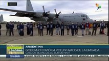 Argentina envía voluntarios de Cascos Blancos a Haití con ayuda humanitaria