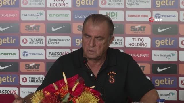 Fatih Terim: Yarınki maç bizim için gruplara kalma maçı, çok önemsiyoruz -1-