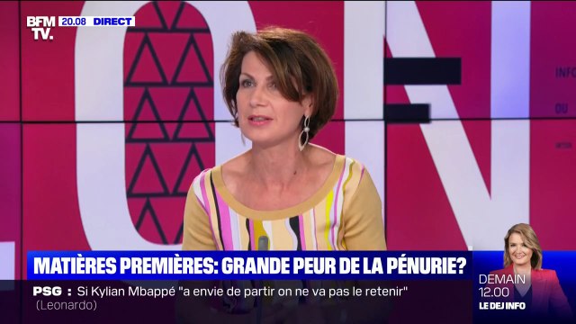 Dominique Carlac'h (Medef) appelle à des accords commerciaux pour pouvoir sécuriser l'approvisionnement en matières premières