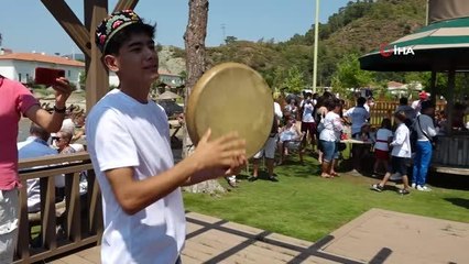 Ukrayna ve Özbekistan'dan moral için Marmaris'e geldiler