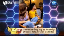 Samantha Grey y Toño Navarrete fueron captados juntos