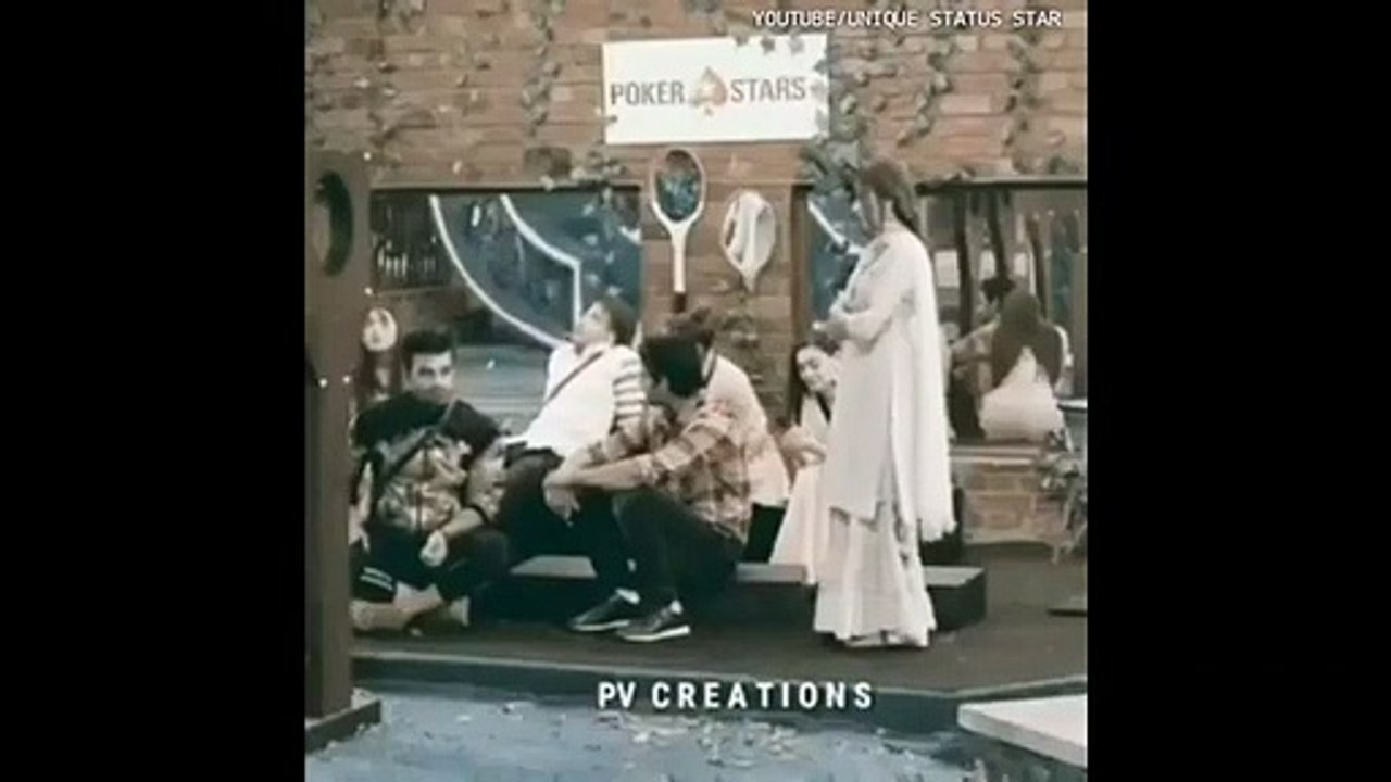 SIDNAZZ CUTE SCENE BIGBOSS SEASON 13 ✌❣️_UNIQUE STATUS STAR