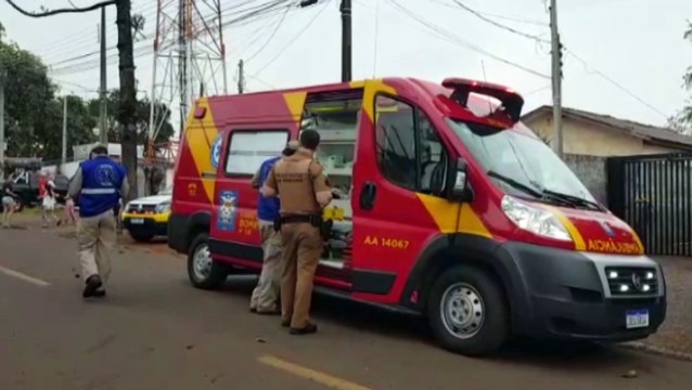 Durante briga entre familiares, criança é atingida por prato arremessado e sofre lesão na cabeça; Siate foi mobilizado