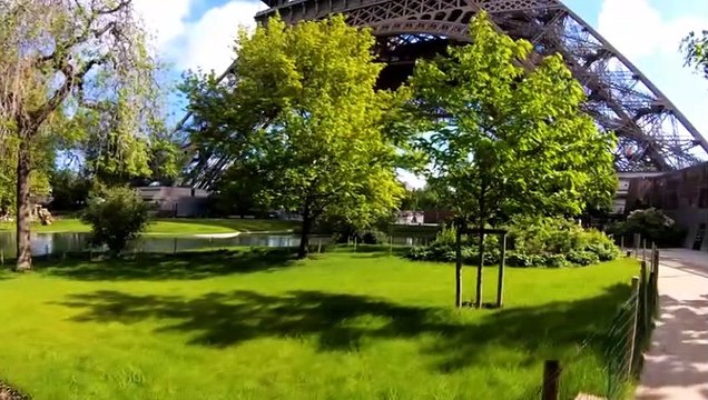 Eiffel Tower Paris 2 Elevator Ride Top Floor France - 4K Walking Tour