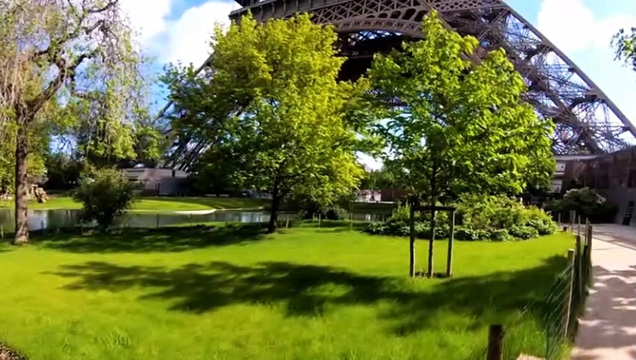 Eiffel Tower Paris 2 Elevator Ride Top Floor France - 4K Walking Tour