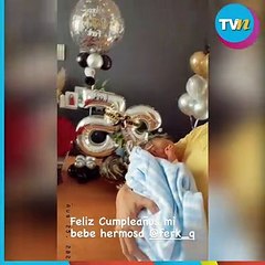 Ferka celebra su cumpleaños con sorpresa de Christian Estrada y su bebé