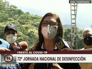 Entérate I Jornada de desinfección contra la Covid-19 Nº 72  se desarrolló en los espacios de  UCV