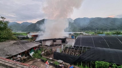 전북 번암면 단독주택 화재..."가스레인지 켜니 펑" / YTN