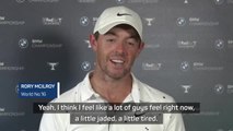 McIlroy feeling 'tired and jaded' ahead of BMW Championship
