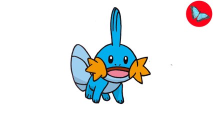 How To Draw  Pokemon - Mudkip