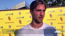 USC QB Kedon Slovis Talks Run Game and Tight End Group