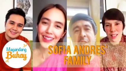 Sofia receives a birthday message from her loved ones | Magandang Buhay