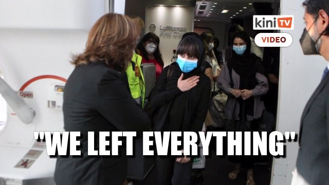 Afghan all-girl robotics team members, journalists land in Mexico