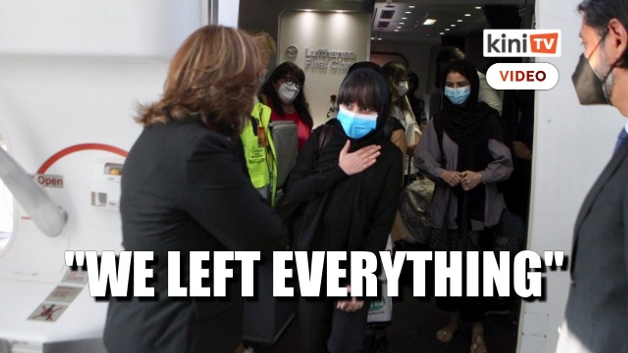 Afghan all-girl robotics team members, journalists land in Mexico