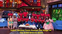 Indian Hockey Team Graced The Stage Of The Kapil Sharma Show  Archana & Kapil Shared BTS Moments