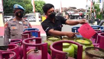 Polres Sukoharjo Berhasil Ungkap Kasus Pengoplosan Gas Bersubsidi Ke Non Subsidi