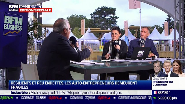 François Hurel (Union des autoentrepreneurs) : Résilients et peu endettés, les autoentrepreneurs demeurent fragiles - 26/08