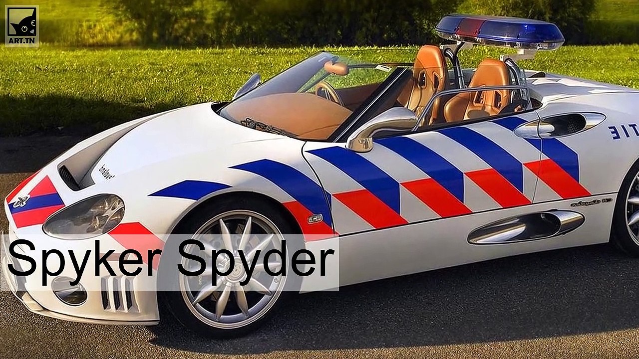 8 der coolsten Polizeiautos der Welt