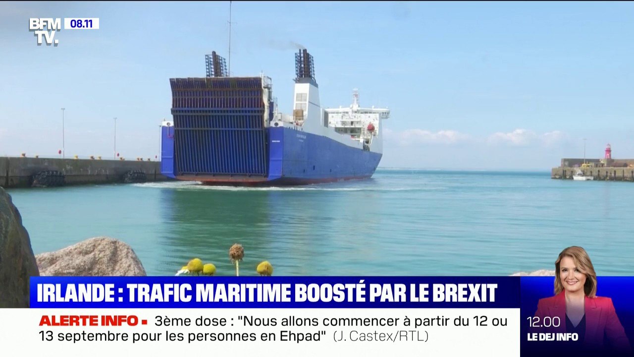 Les liaisons maritimes commerciales entre la France et l'Irlande boostées par le Brexit